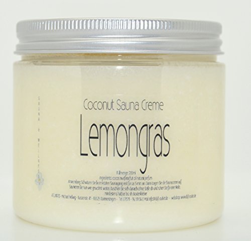 LEMONGRAS 200ml Coconut Sauna Creme-Saunacreme-Pflegecreme-Pflege Creme-Saunapflege-Kokosöl-Kokos...