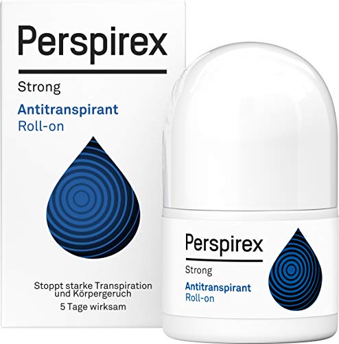 Perspirex Antitranspirant gegen starkes schwitzen – Deo Roller für bis zu 5 Tage Frischeschutz...