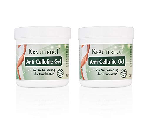 Kräuterhof Anti-Cellulite Gel 250 ml 2er pack (2 x 250 ml = 500 ml)