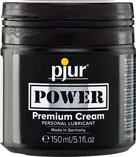 pjur POWER Premium Cream - Fisting Gleitgel mit cremiger Formulierung für extra starken Sex - auch...
