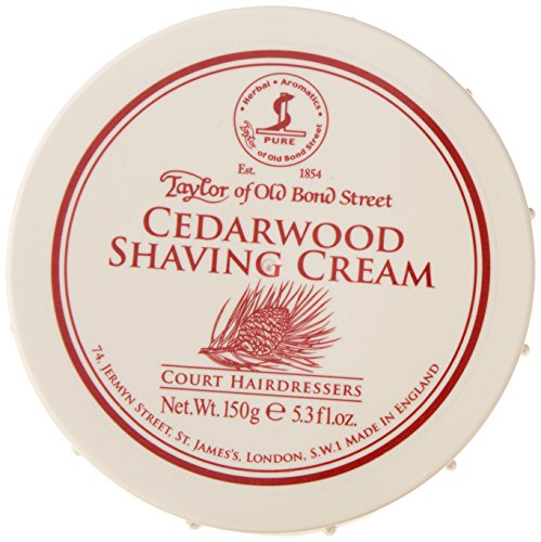 TAYLOR OF OLD BOND STREET Rasiercreme Zedernholz, 150 g