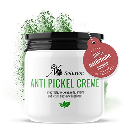 Anti Pickel Creme - Akne Creme - 100% Naturkosmetik - Pickelcreme Gesicht - Für Jeden Hauttypen...