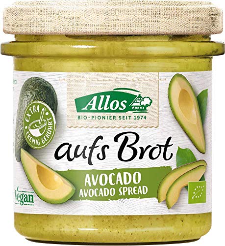 Allos Streichcreme 'aufs Brot' mit Avocado (140 g) - Bio