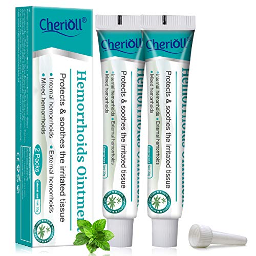 Hämorrhoiden Salbe|Hämorrhoiden Creme,für die intensive Haut-Pflege, 20g*2 Hilfsröhre x4
