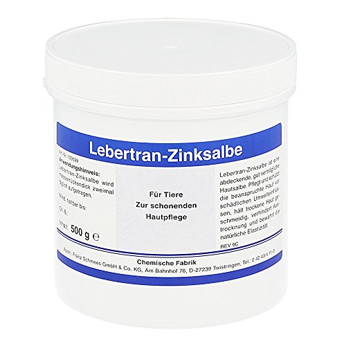 Chemische Fabrik Apoth. Franz Schmees Lebertran-Zinksalbe, 500 g Salbe