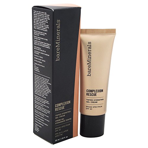 bareMinerals Complexion Rescue getönte feuchtigkeitsspendende Gel-Creme LSF 30–07 Tan für...