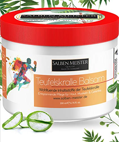 Teufelskralle-Balsam mit Aloe-Vera | Gut Für Muskeln & Gelenke | Teufelskralle-Creme |...