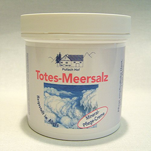 Totes Meer Salz Creme, 250ml Allgäuer Herstellung, Mineral Pflege Creme