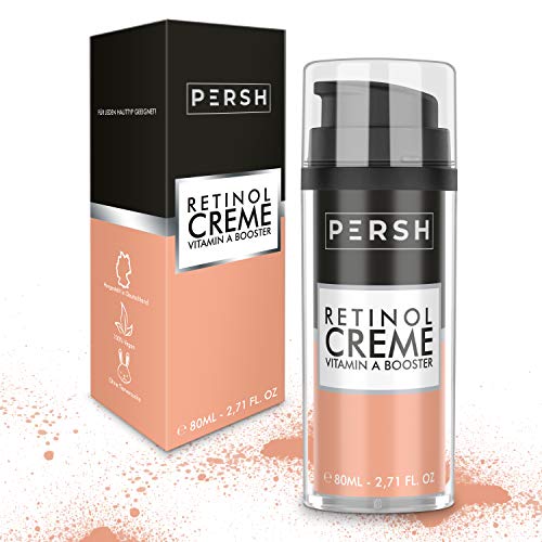 Hochdosierte Retinol Creme 80ml mit 4% Vitamin A und Panthenol - Anti-Aging – Reduktion von Falten...