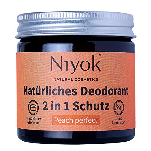 Niyok® 2 in 1 Deo ohne Aluminium Antitranspirant Deocreme Deodorant Creme | Damen | Herren starkes...