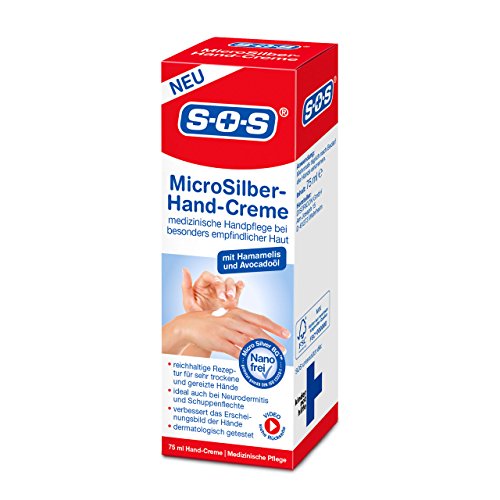 SOS MicroSilber Hand-Creme - medizinische Handpflege bei besonders empfindlicher Haut