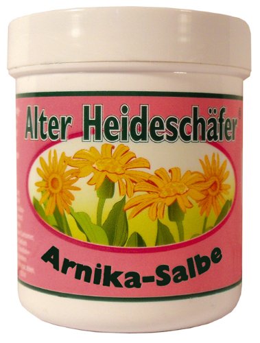 Arnika-Salbe zur Pflege beanspruchter, rauer und trockener Haut 'Alter Heideschäfer' 100ml Dose mit...