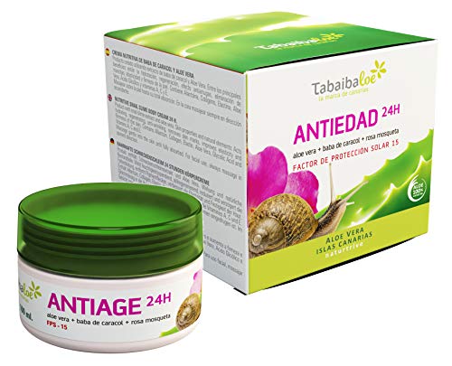 aloe vera Aging creme gesicht regeneriende 24h 100 ml Tabaibaloe