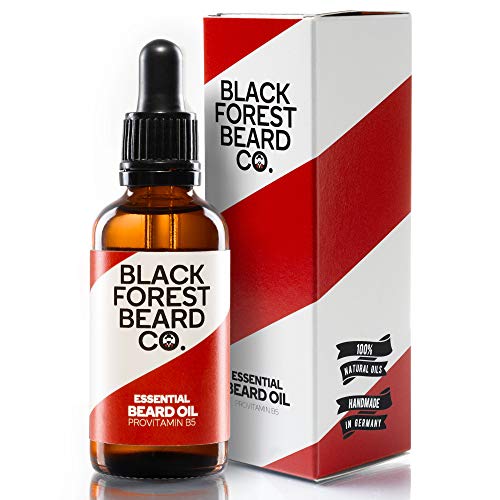 50ml Bartöl von Blackforest Beard Co. - Zedernholz & Minze Duft - natürliche Bartpflege mit...